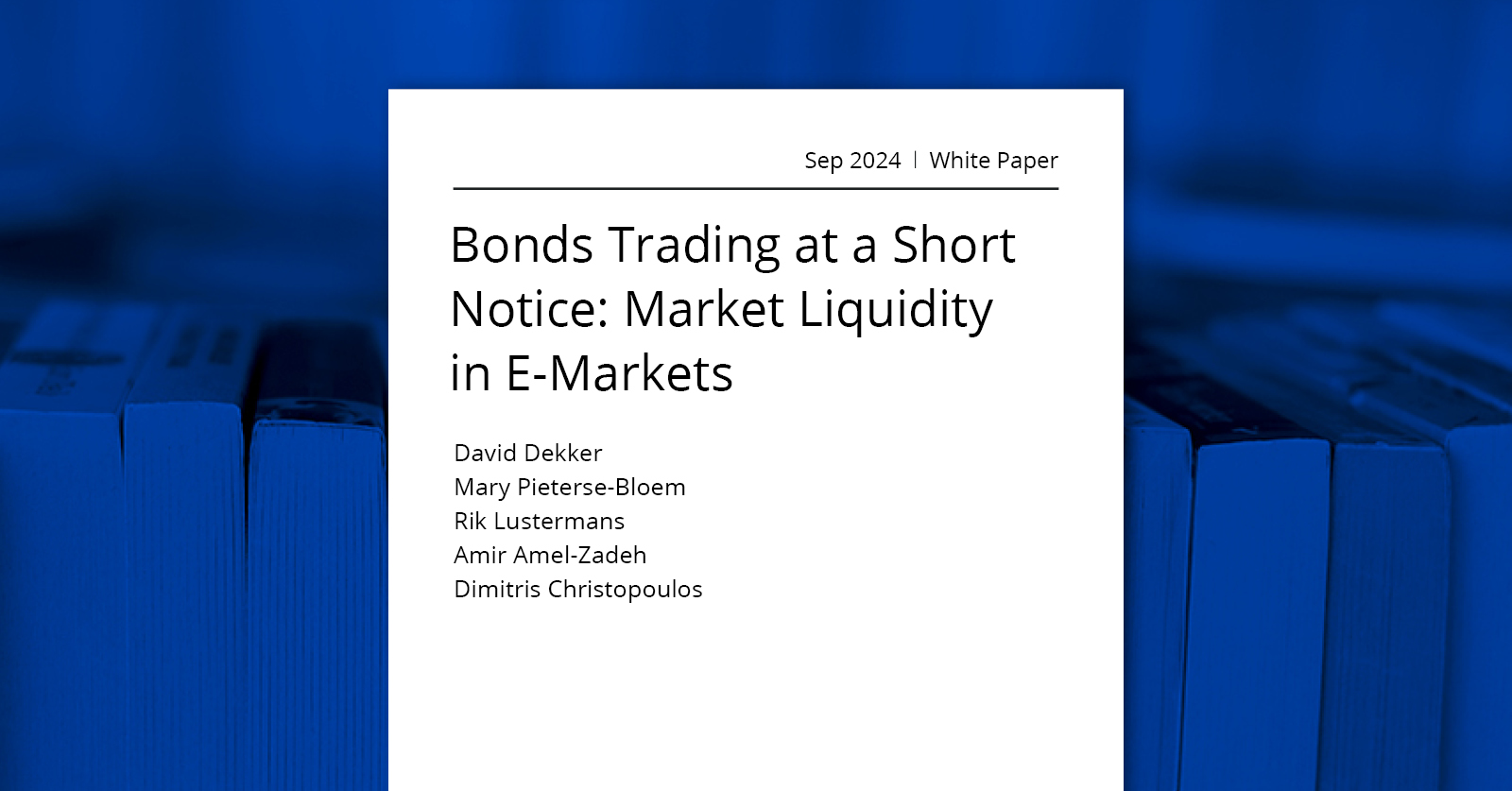 Academic Partnerships cover   Bonds Trading